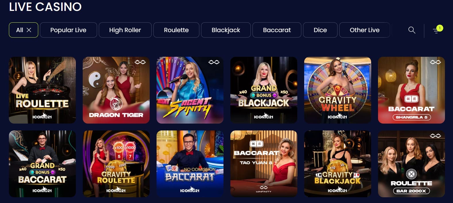 Live casino spellen Boomsbet – live roulette, blackjack, baccarat en game shows met dealers